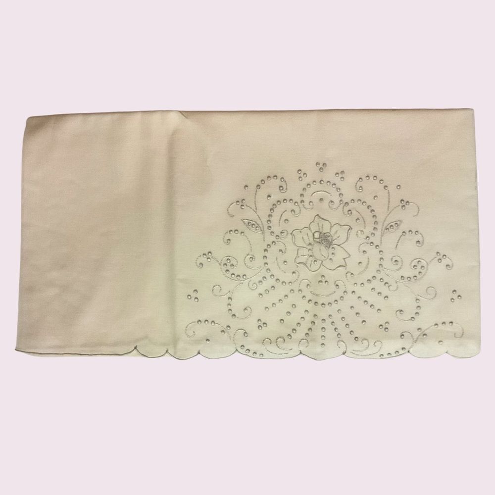 Belcrest Fine Percale Vintage 2pc Pillow Case Set